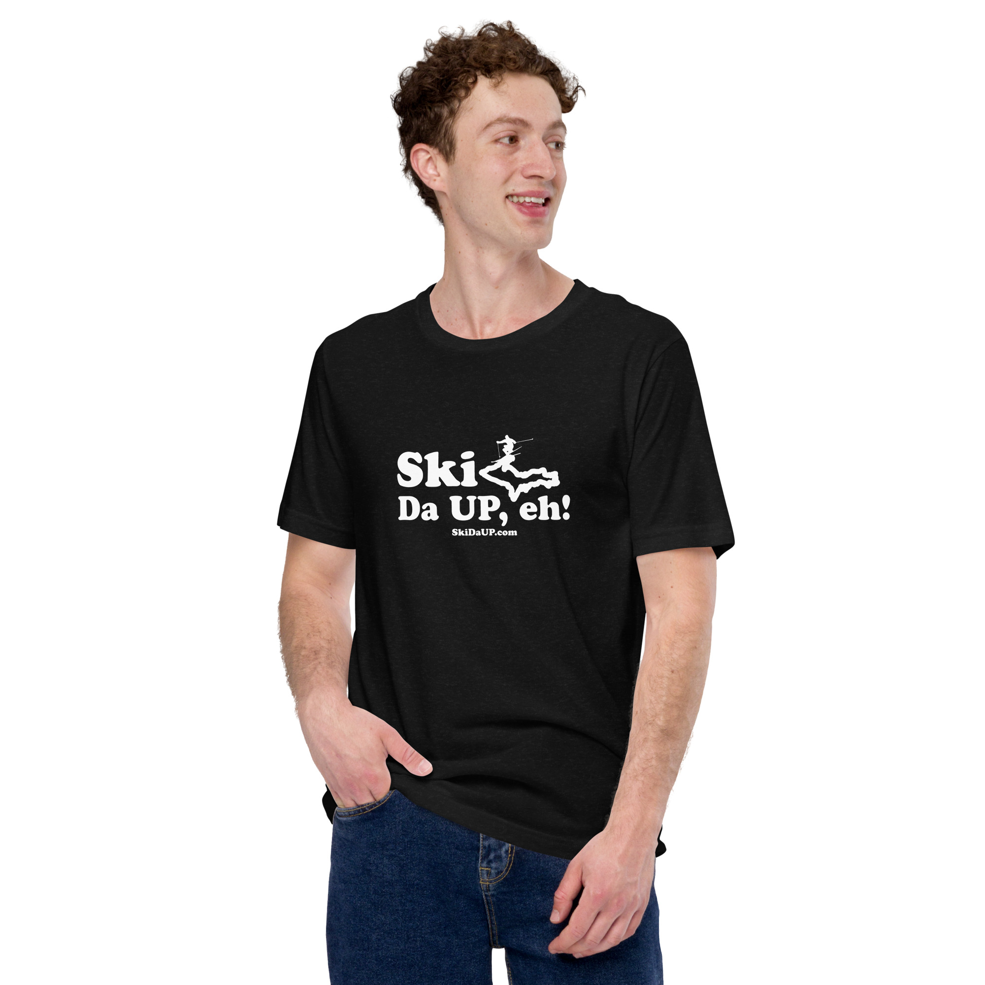 Ski Da Up, Eh! Logo T-Shirt - Image 2