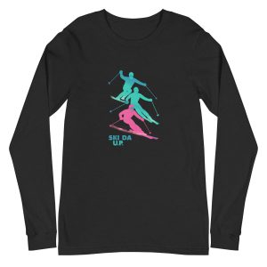 Ski Da UP Retro Unisex Long Sleeve Tee