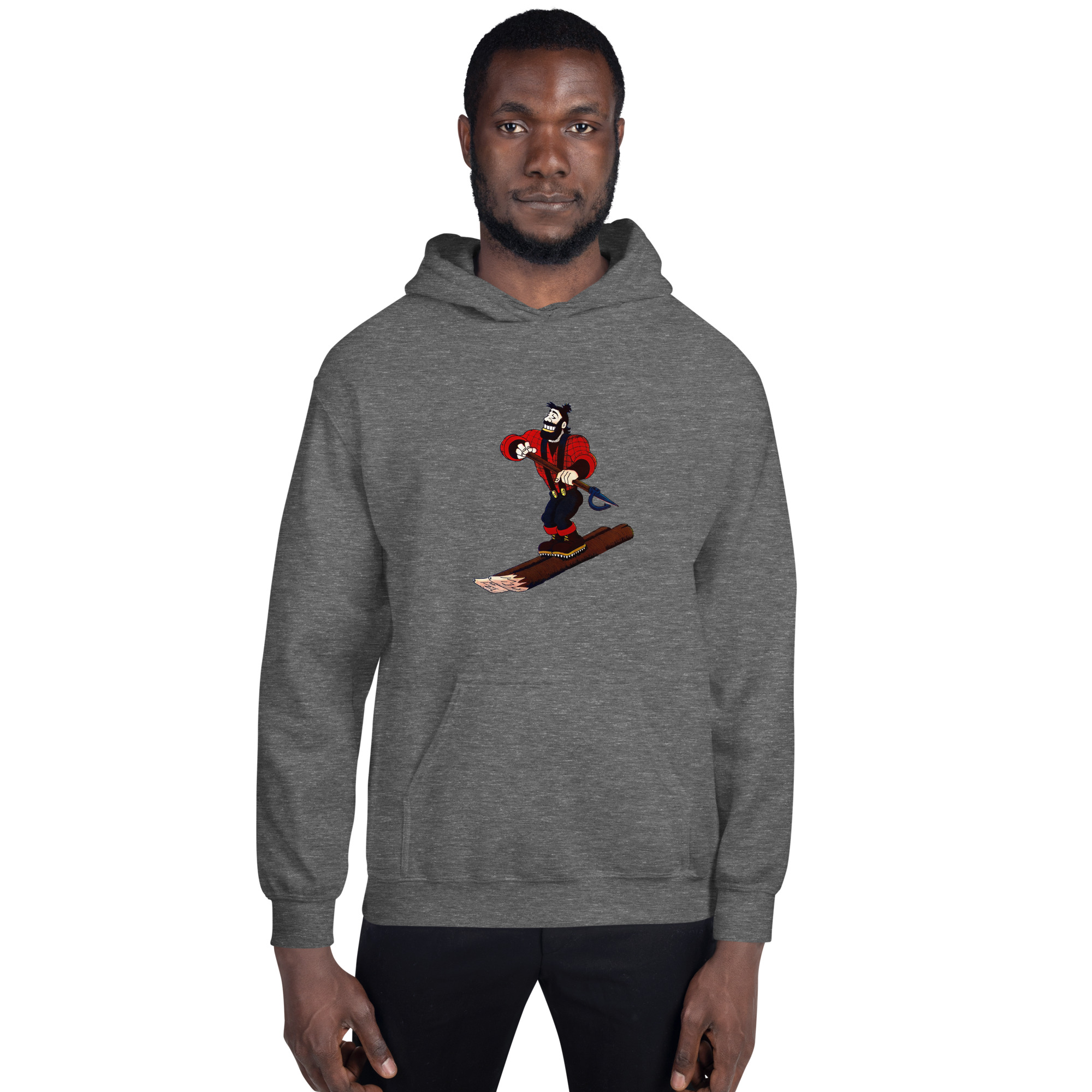 Ski Da UP Logger Unisex Hoodie - Image 4