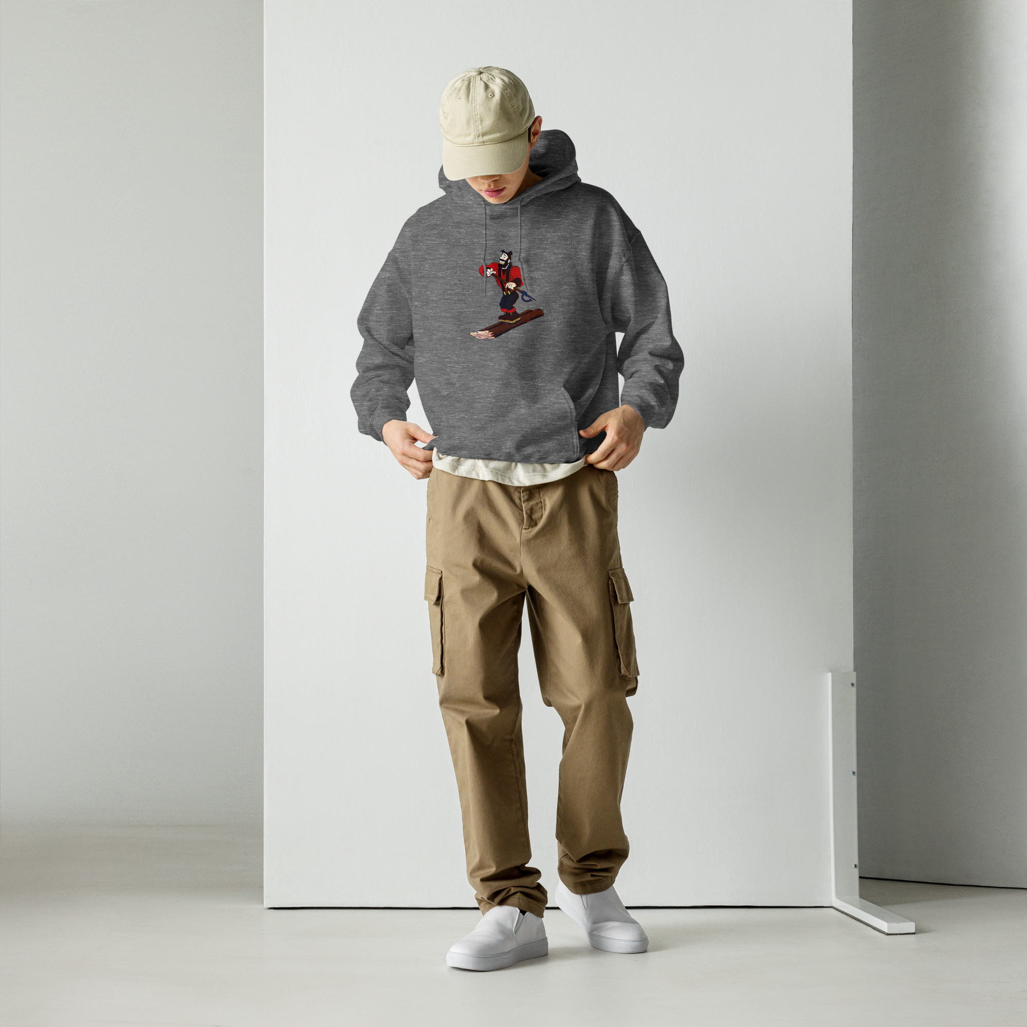 Ski Da UP Logger Unisex Hoodie - Image 5