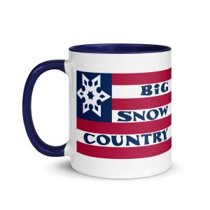 Big Snow Country Flag Mug