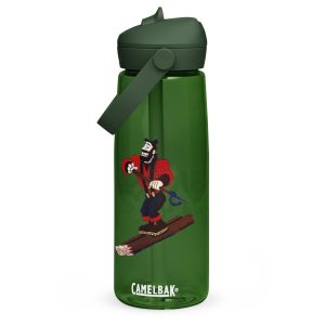 Ski Da UP Logger Flip straw water bottle