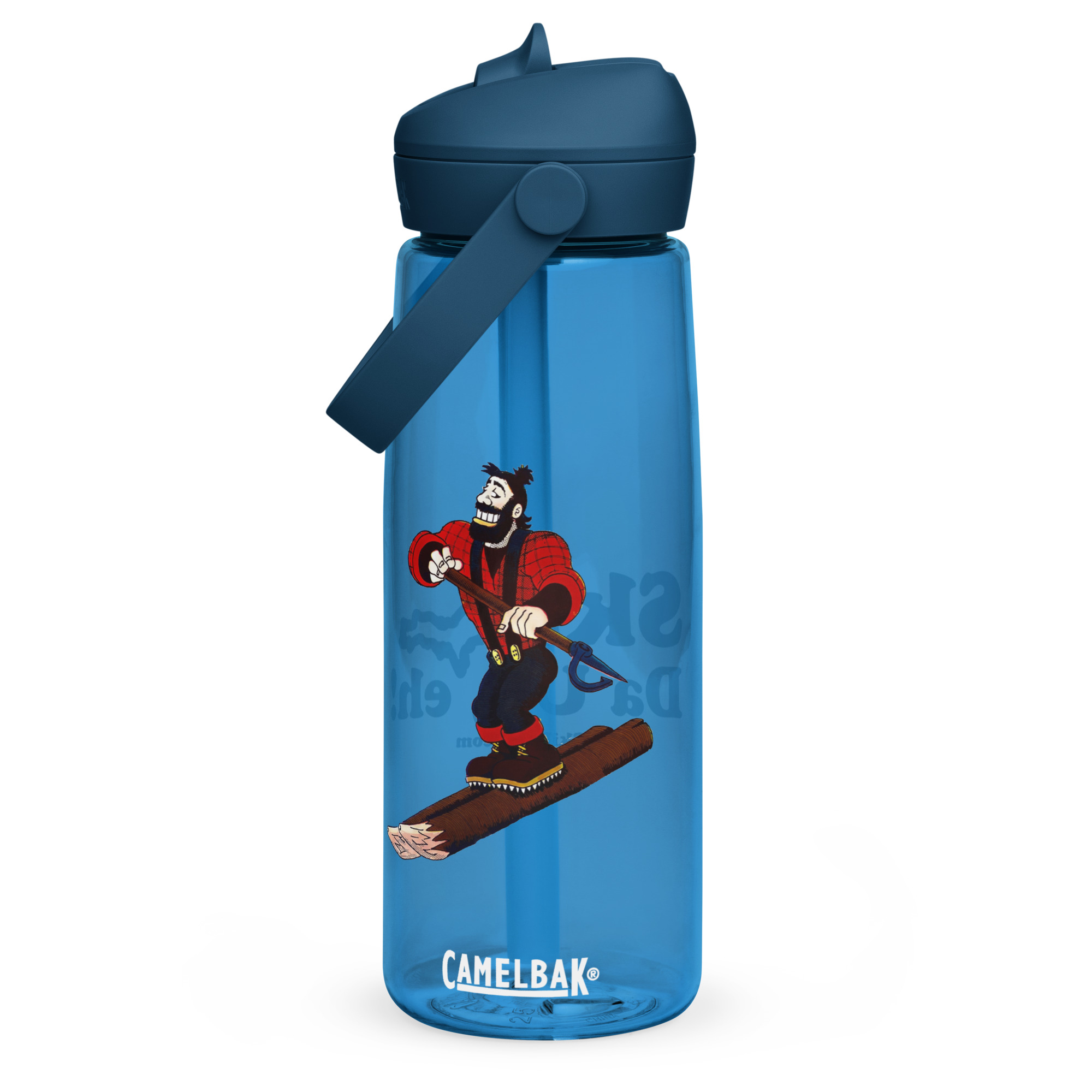 Ski Da UP Logger Flip straw water bottle - Image 5