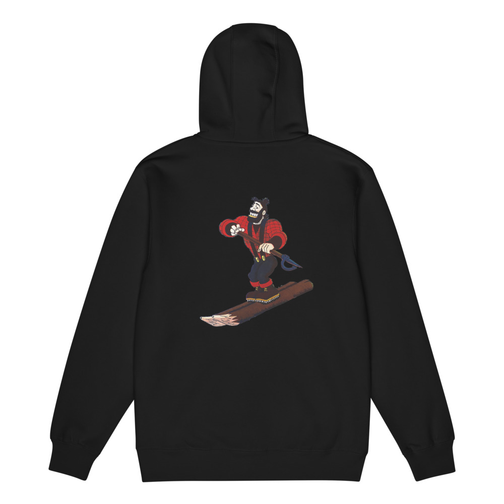 Ski Da UP Logger Premium full zip hoodie - Image 5