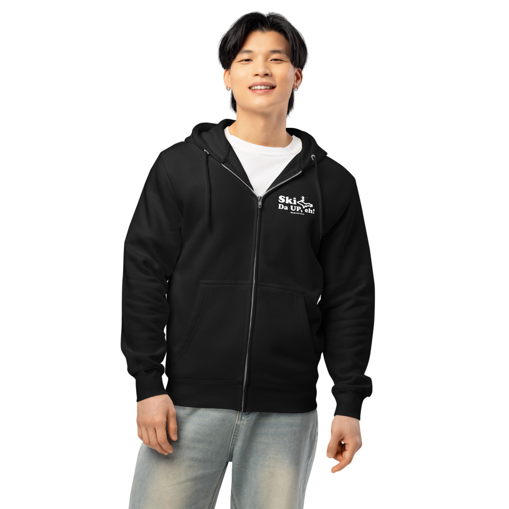 Ski Da UP Logger Premium full zip hoodie - Image 9
