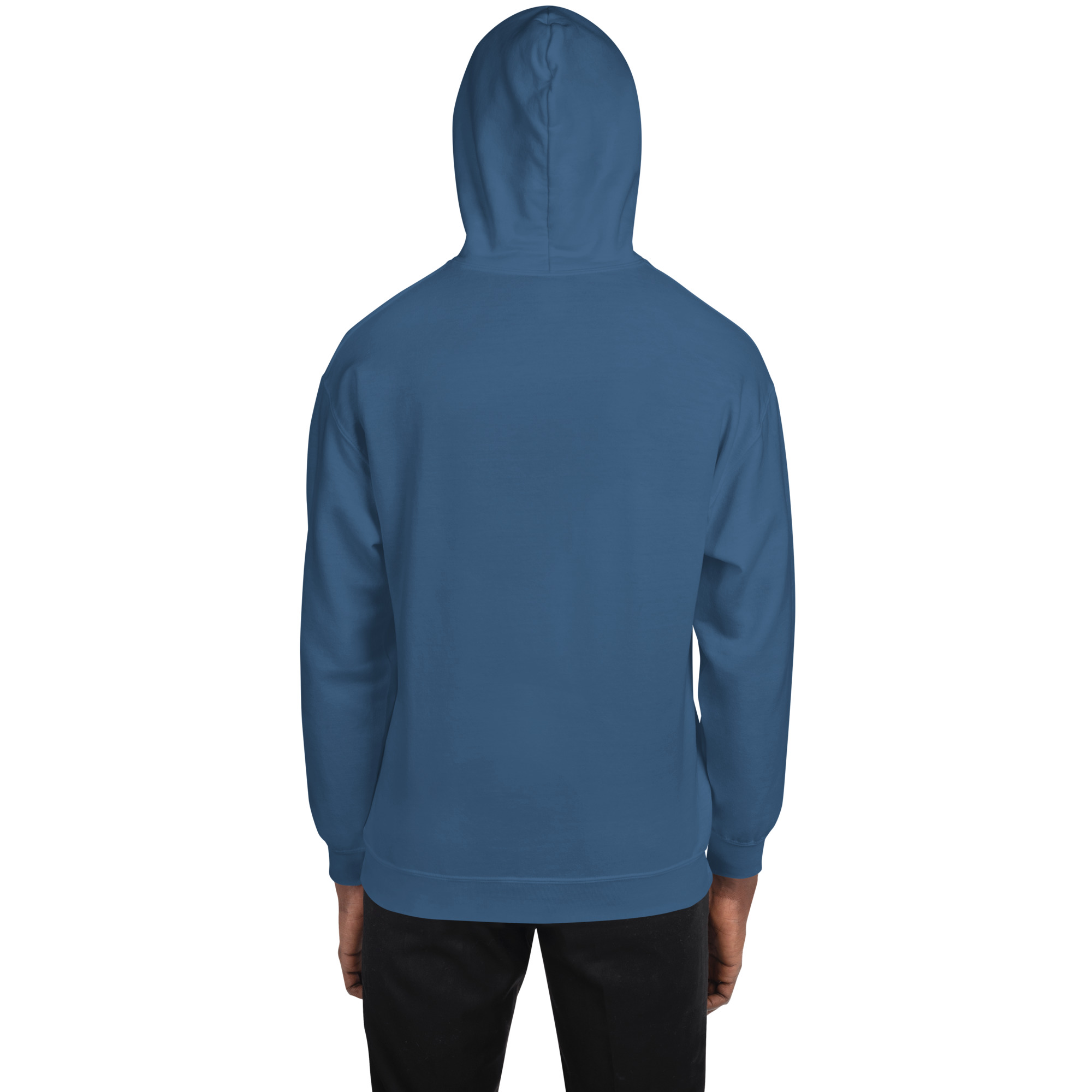 Ski Da UP Logger Blue Unisex Hoodie - Image 5