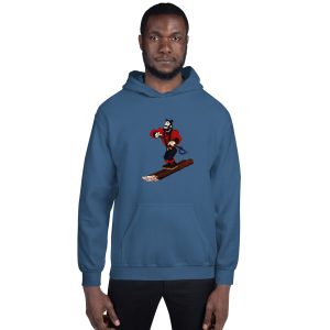 Ski Da UP Logger Blue Unisex Hoodie