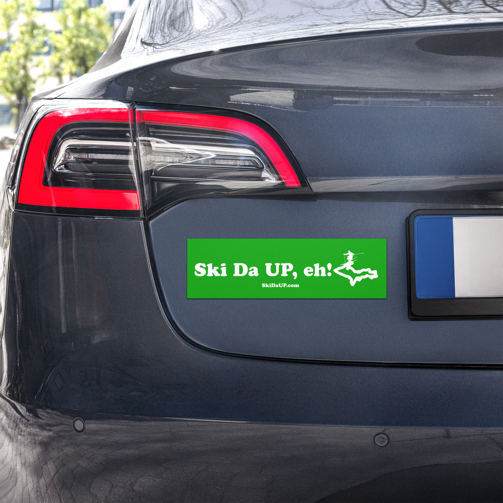 Ski Da UP, eh! Car magnet
