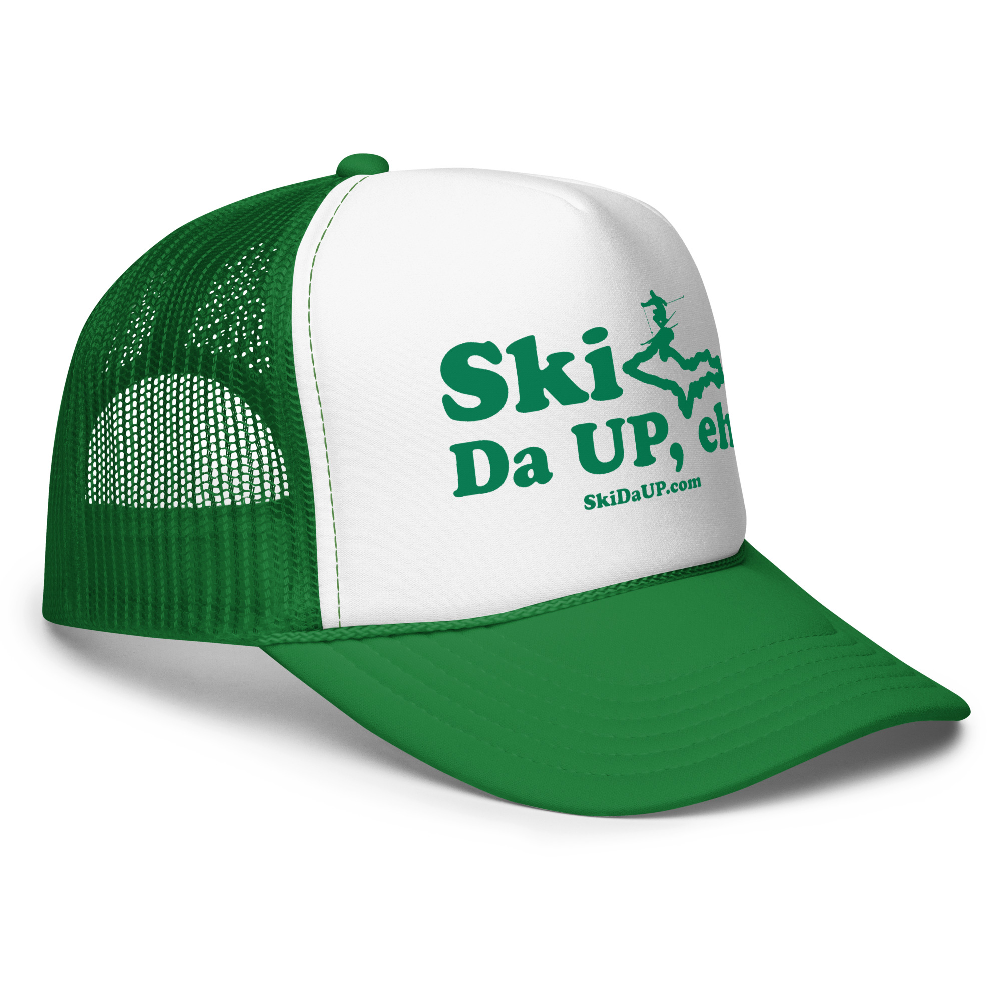 Ski Da UP, eh! Foam trucker hat - Image 3