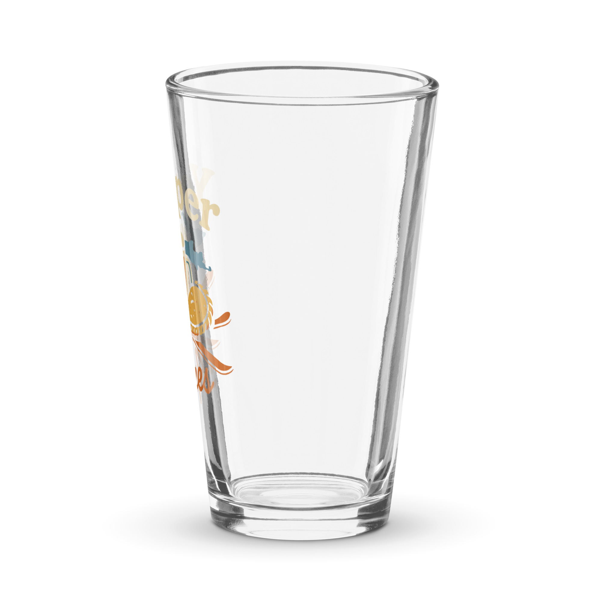 Ski Da UP Yooper Apres pint glass - Image 4