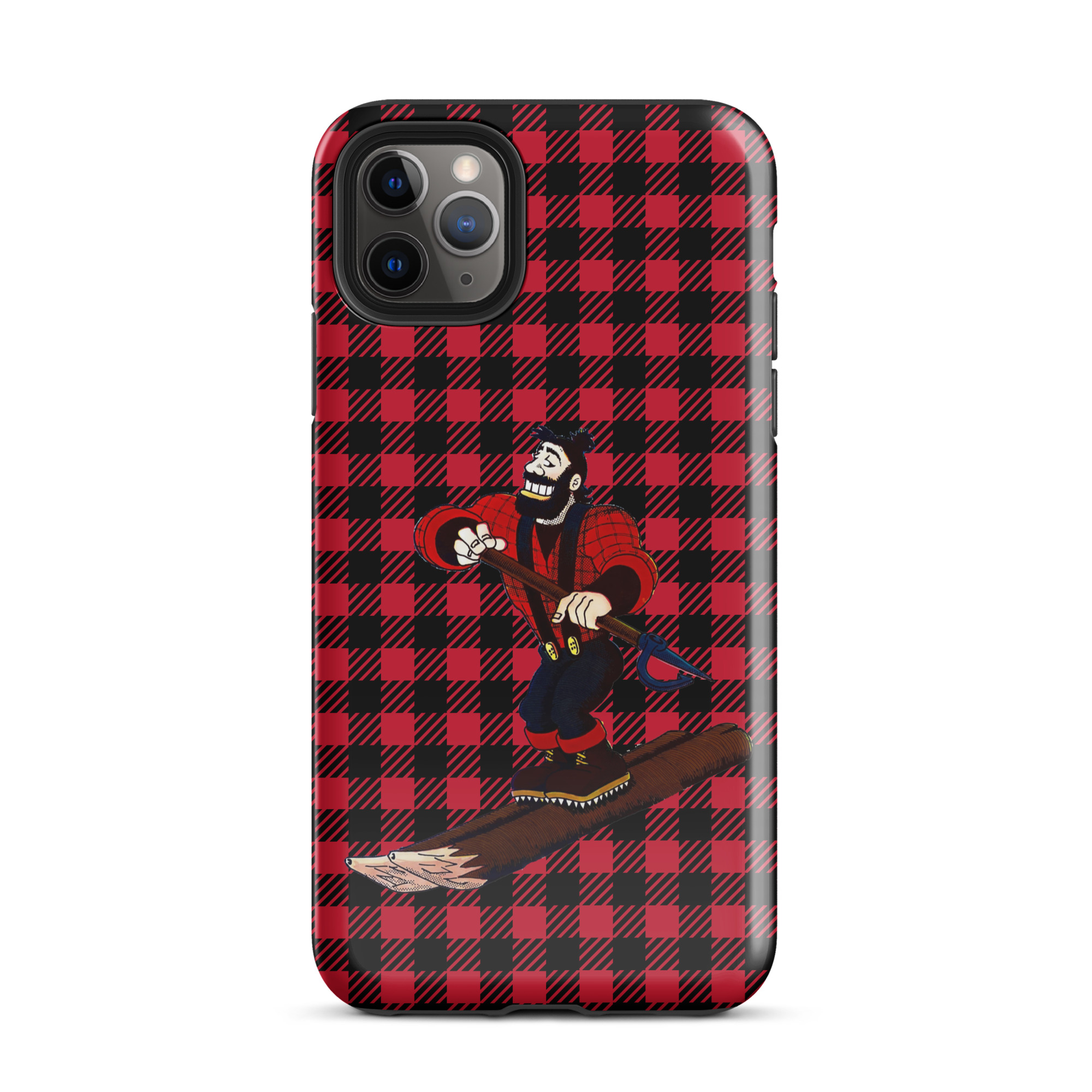 Ski Da UP Logger Tough Case for iPhone® - Image 3