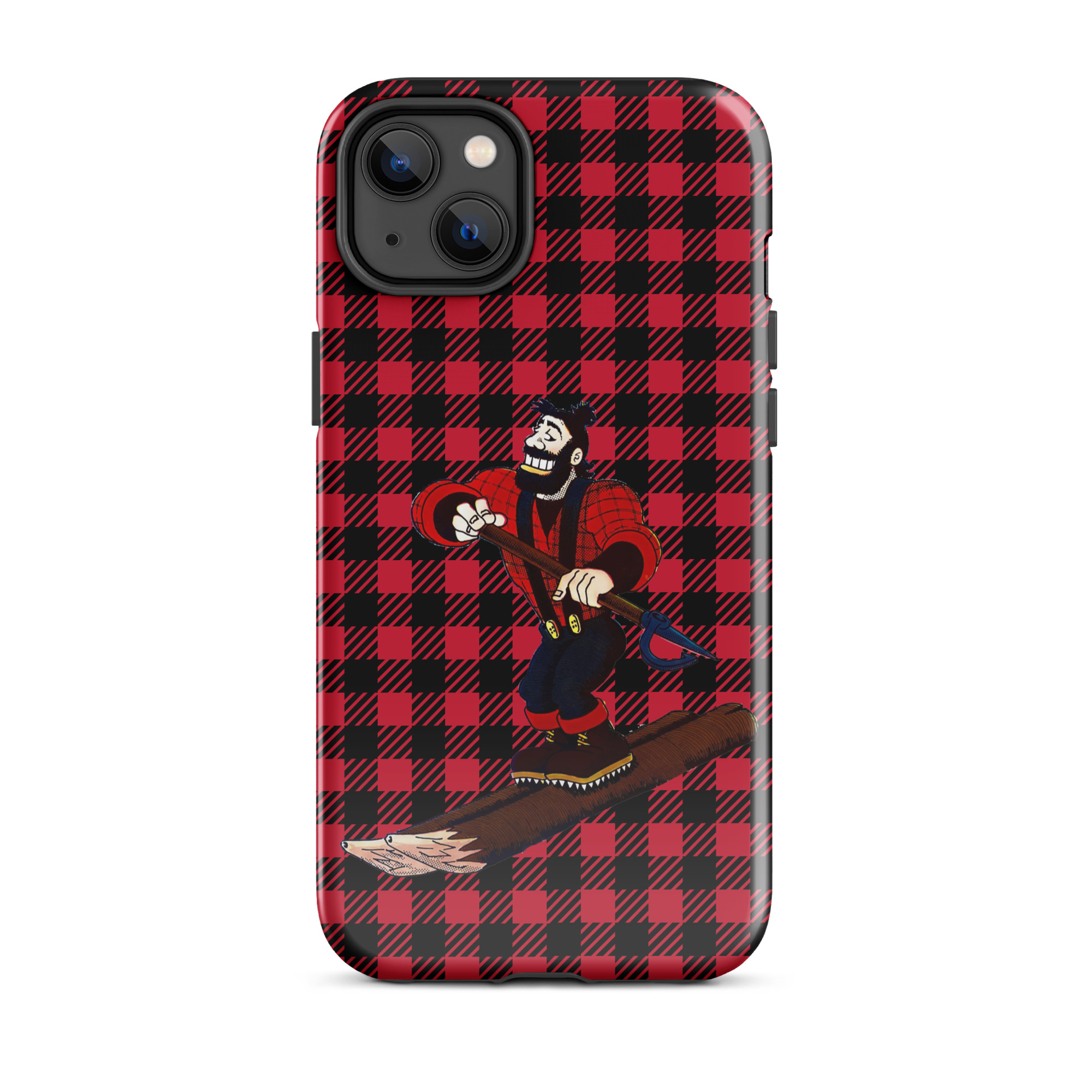 Ski Da UP Logger Tough Case for iPhone® - Image 13