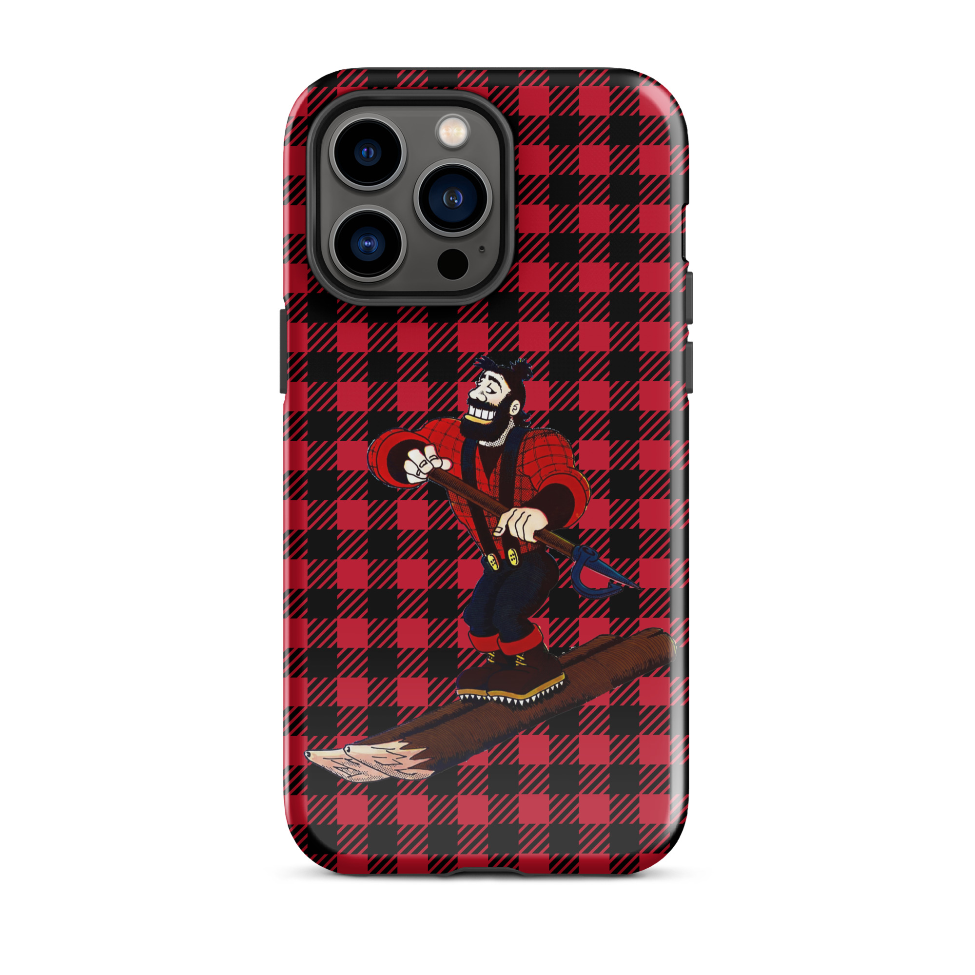 Ski Da UP Logger Tough Case for iPhone® - Image 15