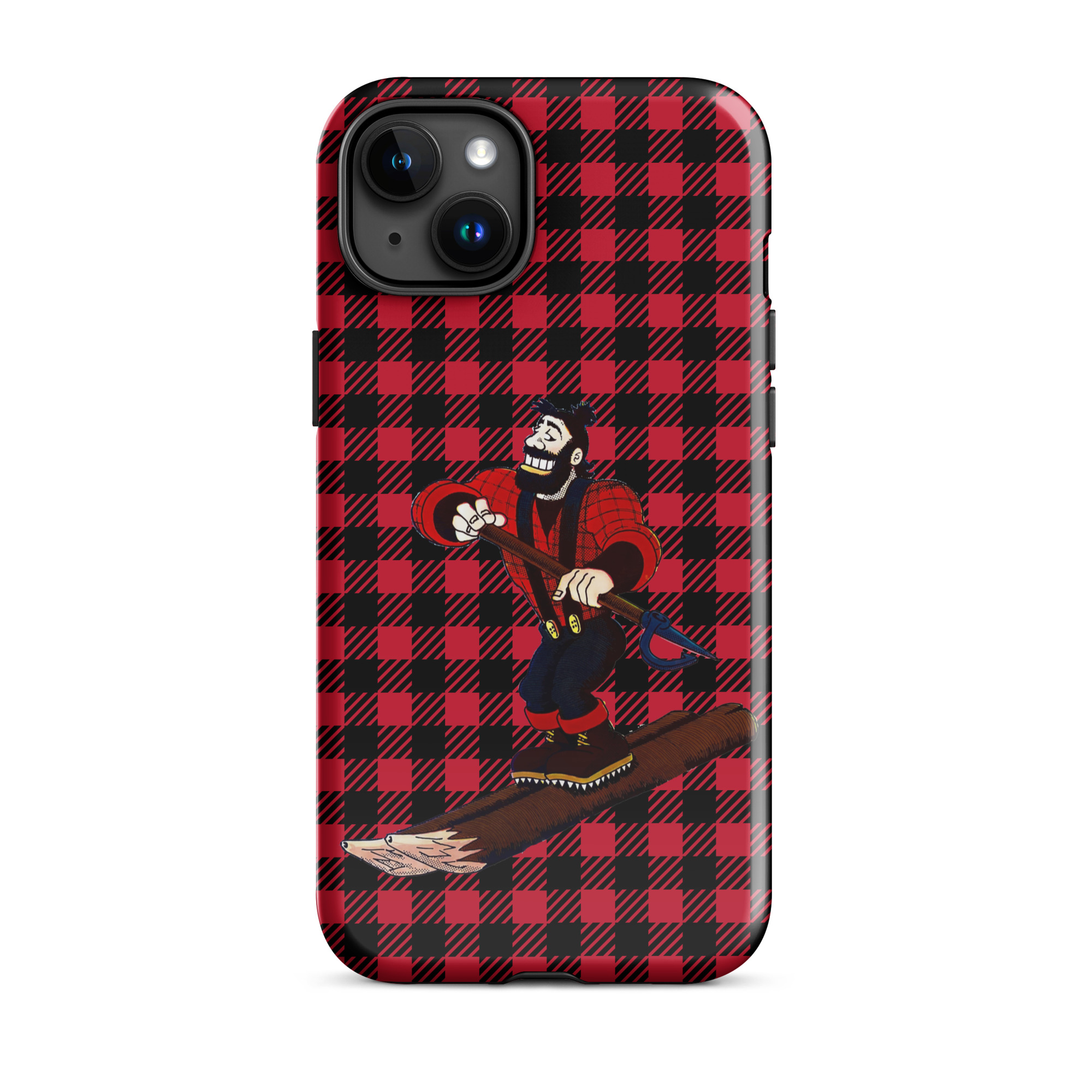 Ski Da UP Logger Tough Case for iPhone® - Image 17