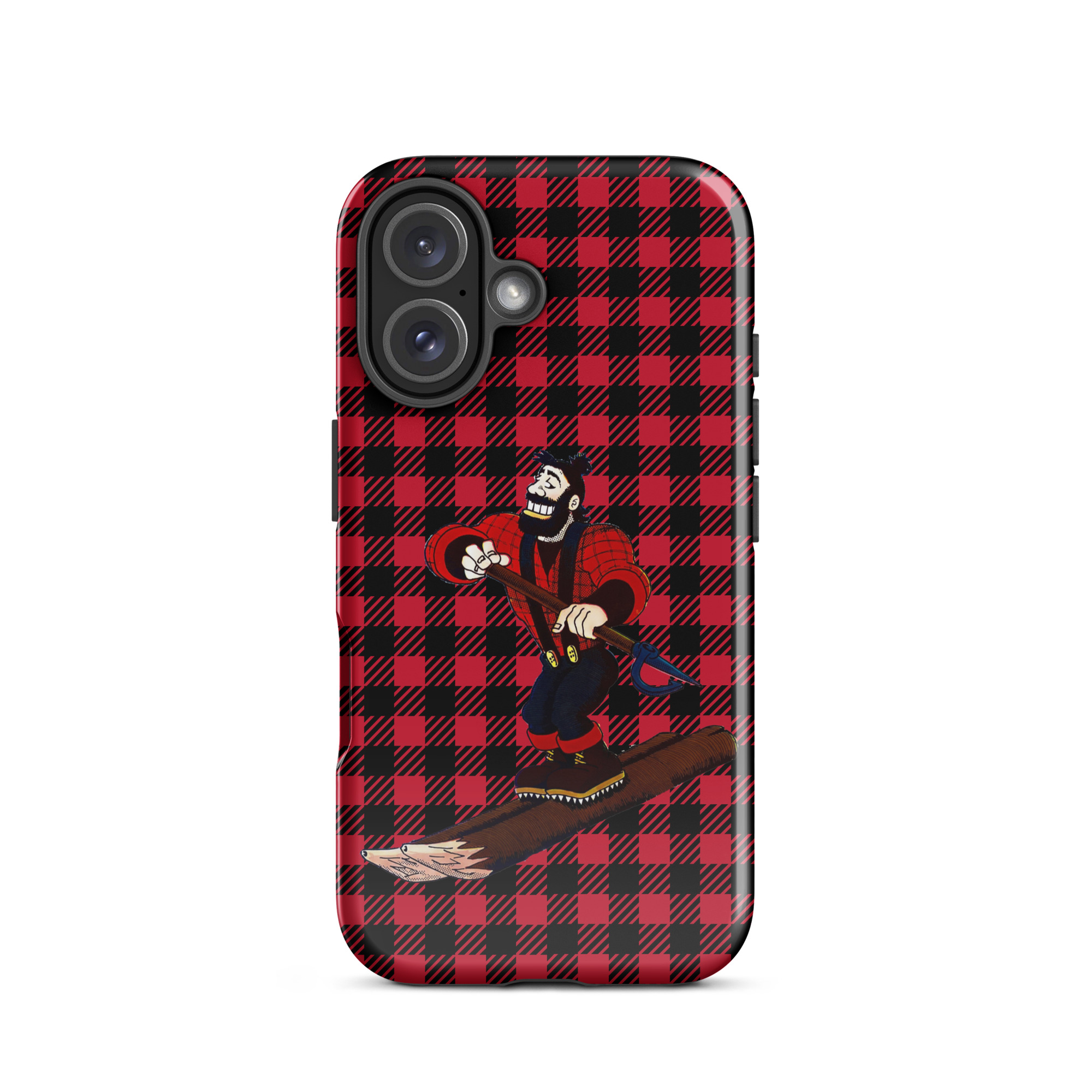 Ski Da UP Logger Tough Case for iPhone® - Image 20