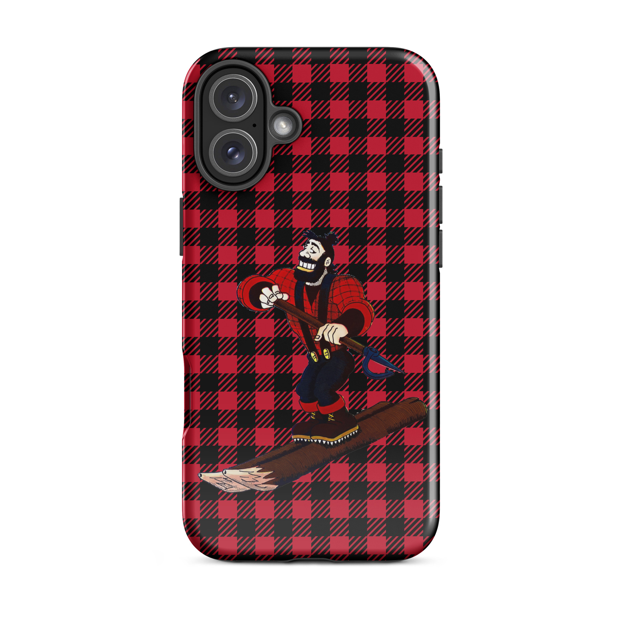 Ski Da UP Logger Tough Case for iPhone® - Image 21