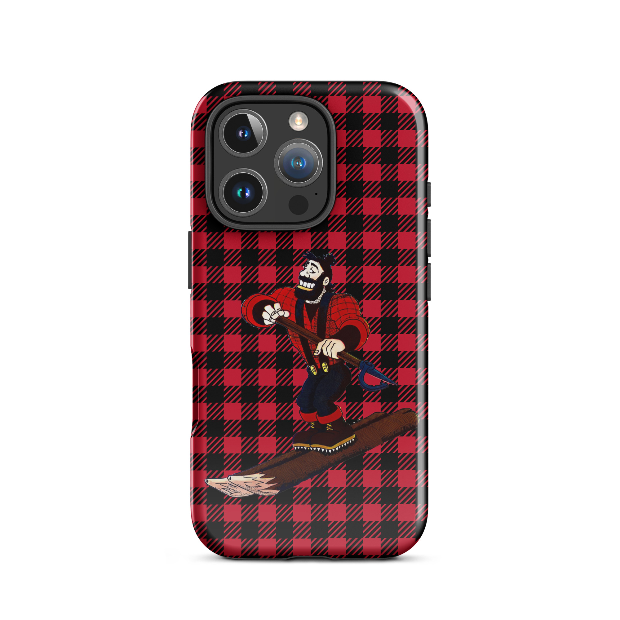 Ski Da UP Logger Tough Case for iPhone® - Image 22