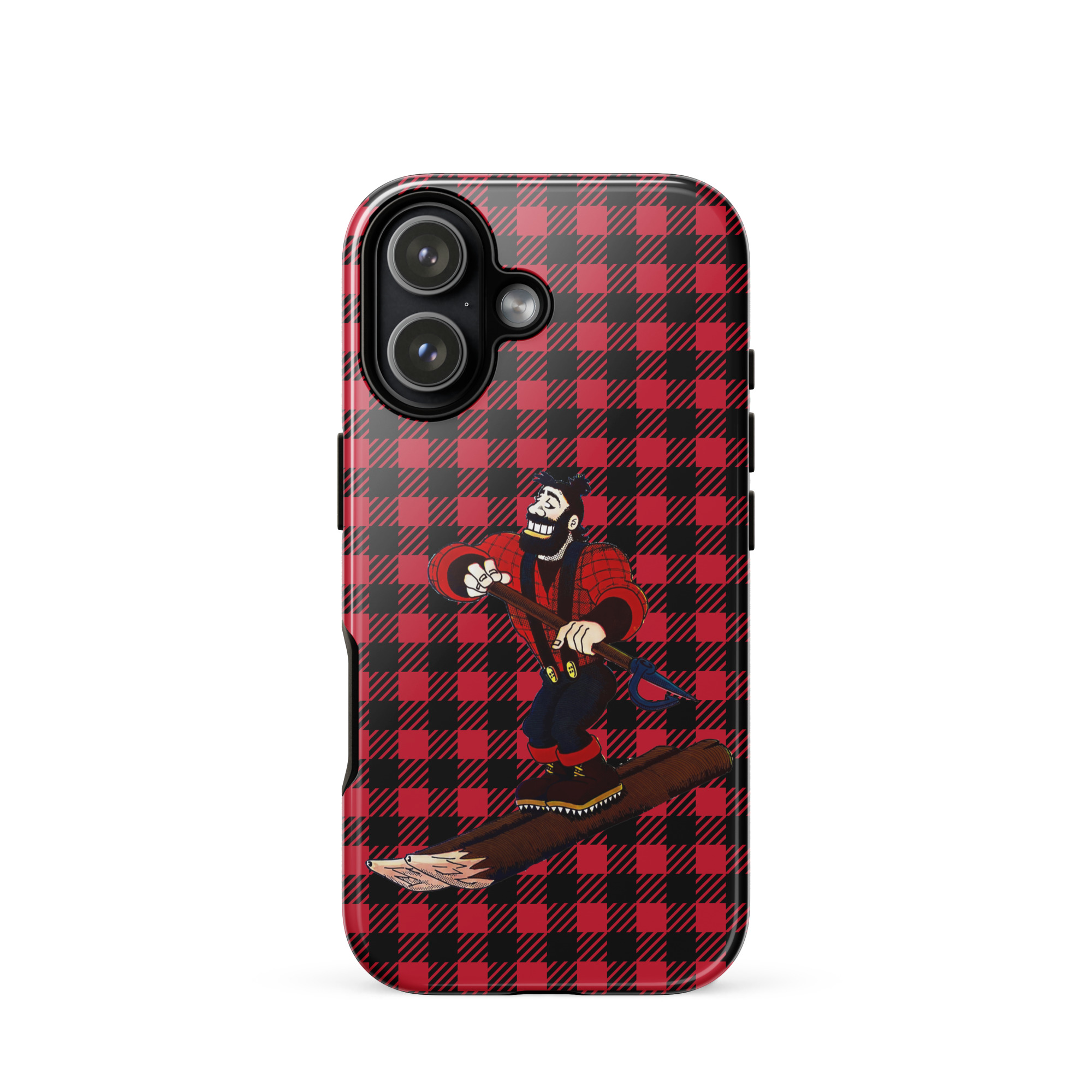 Ski Da UP Logger Tough Case for iPhone® - Image 24