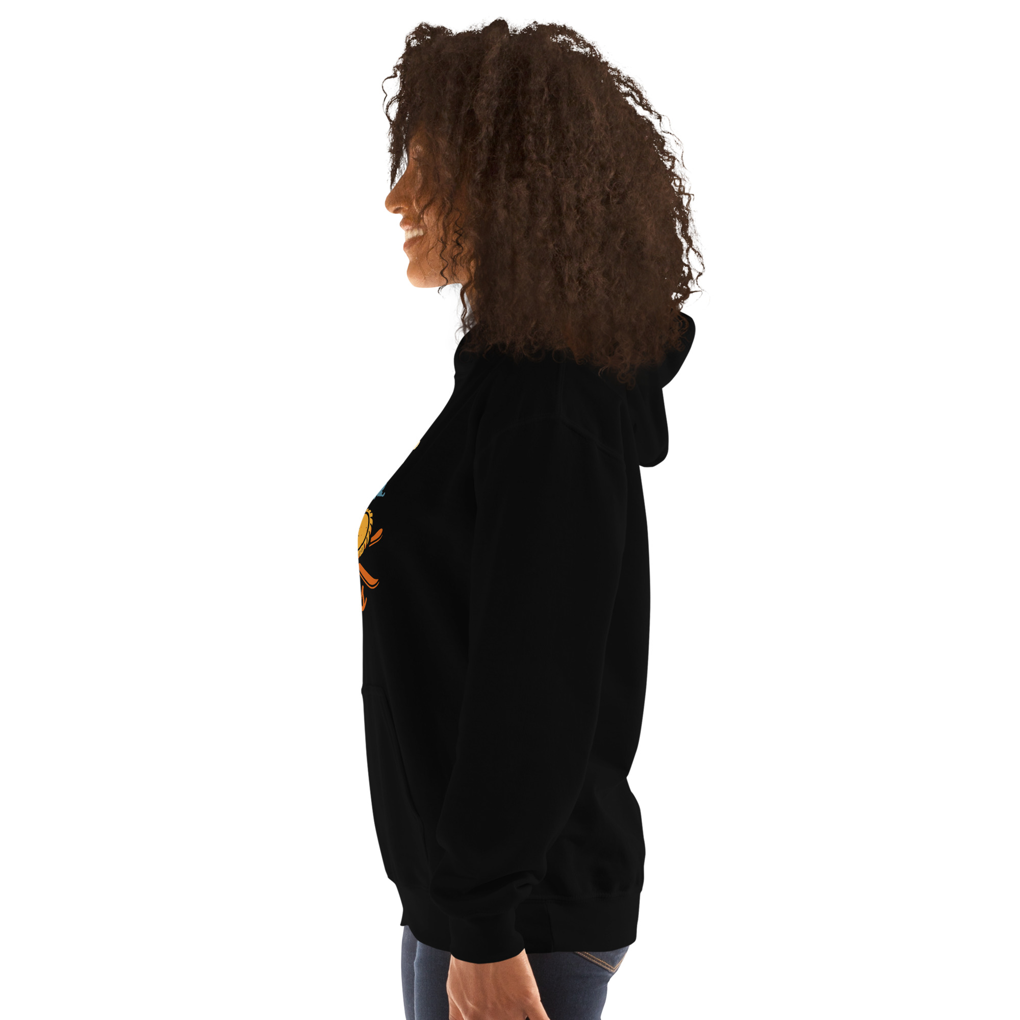 Ski Da UP Yooper Apres Unisex Hoodie - Image 4