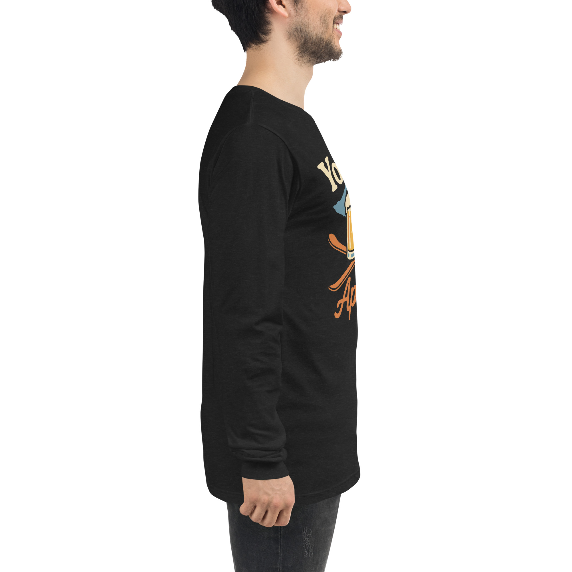 Ski Da UP Yooper Apres Unisex Long Sleeve Tee - Image 4