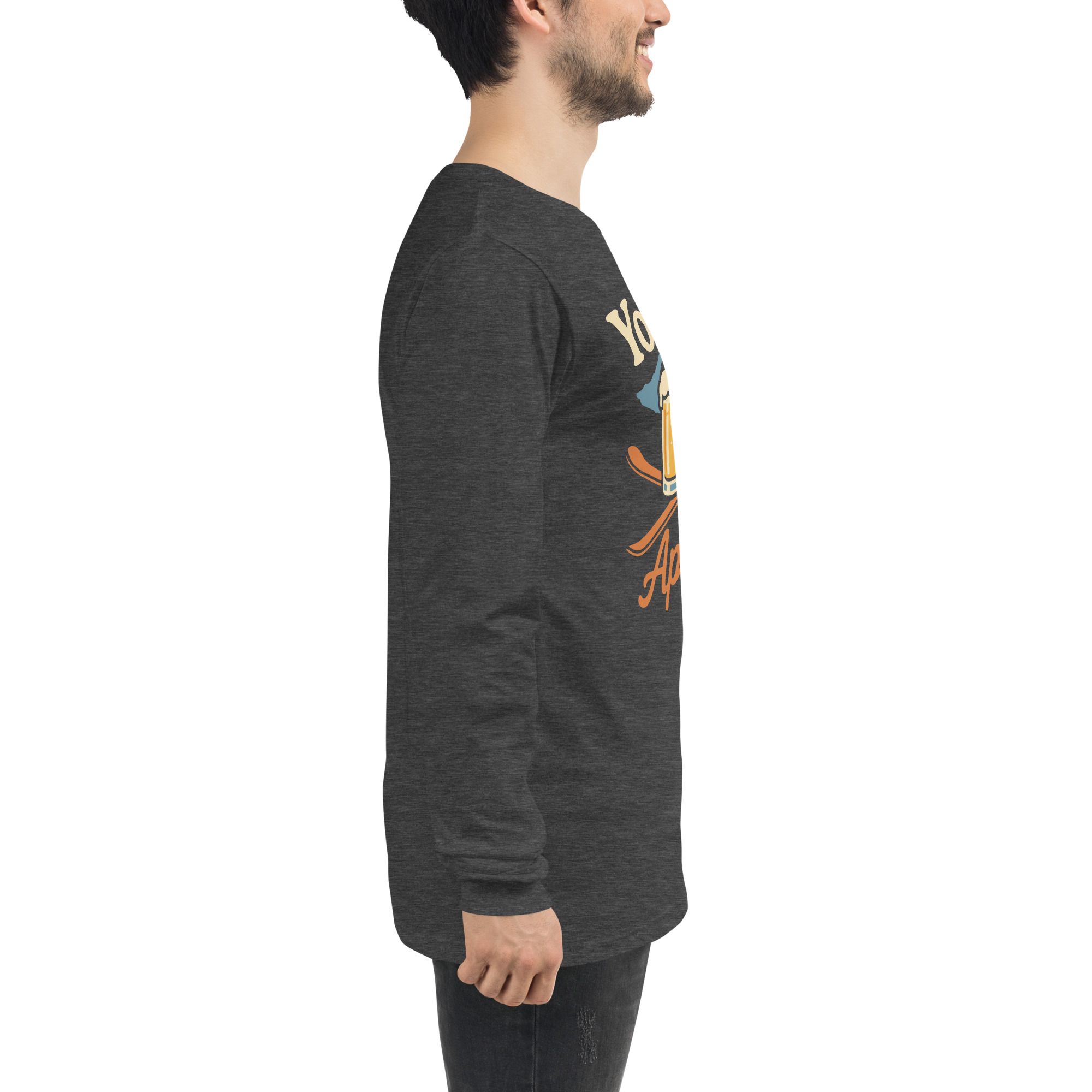 Ski Da UP Yooper Apres Unisex Long Sleeve Tee - Image 22