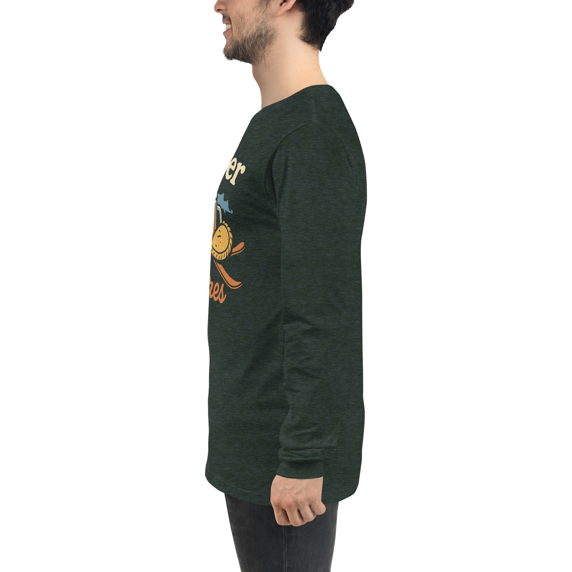 Ski Da UP Yooper Apres Unisex Long Sleeve Tee - Image 15