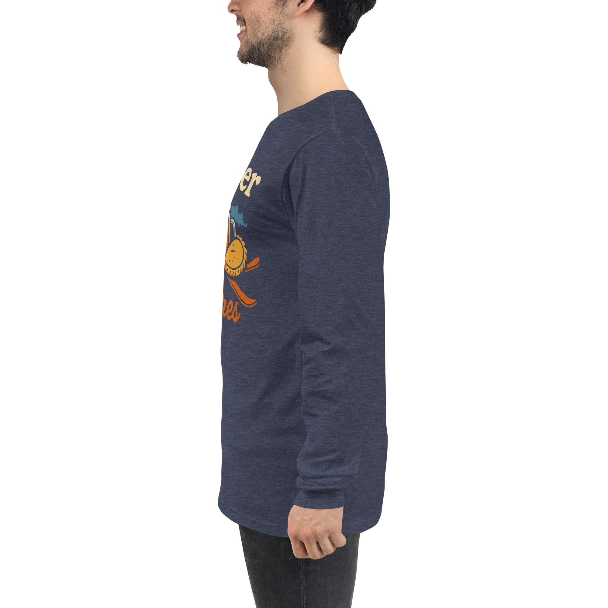 Ski Da UP Yooper Apres Unisex Long Sleeve Tee - Image 27