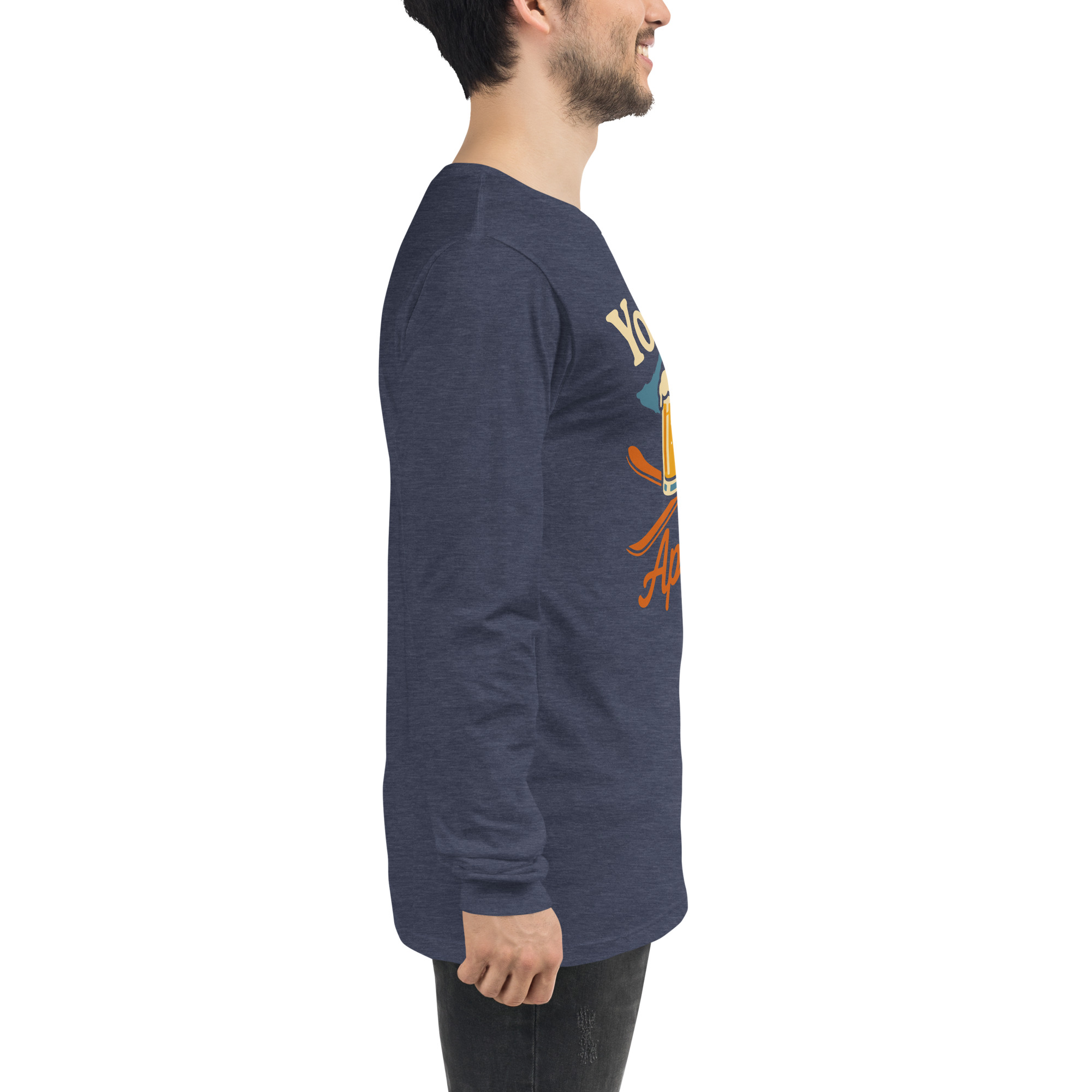 Ski Da UP Yooper Apres Unisex Long Sleeve Tee - Image 28
