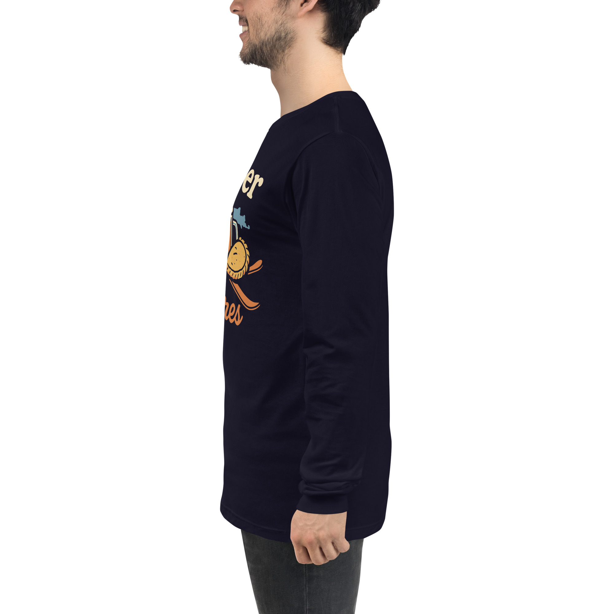 Ski Da UP Yooper Apres Unisex Long Sleeve Tee - Image 9