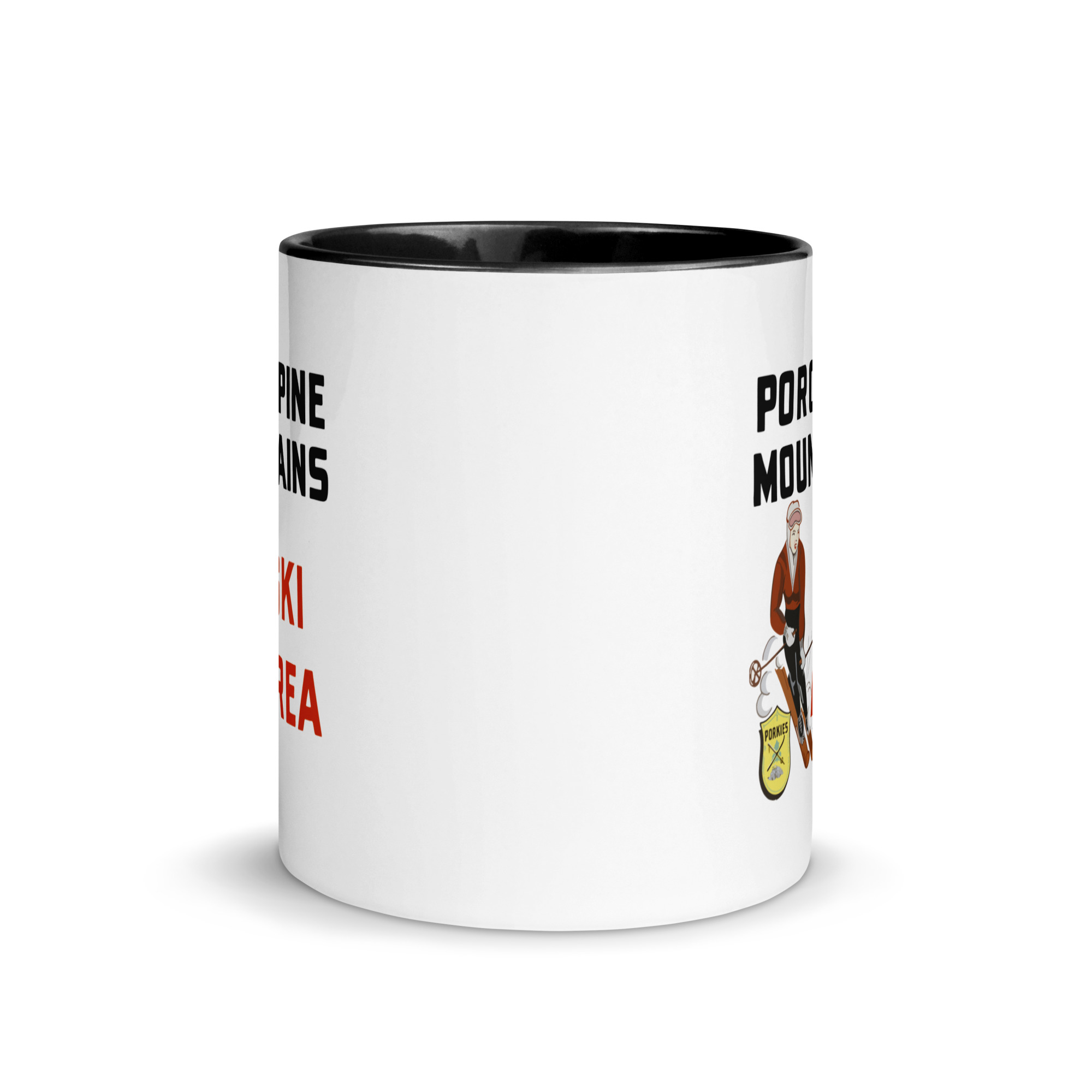 Ski Da UP Porkies Sign Mug - Image 3