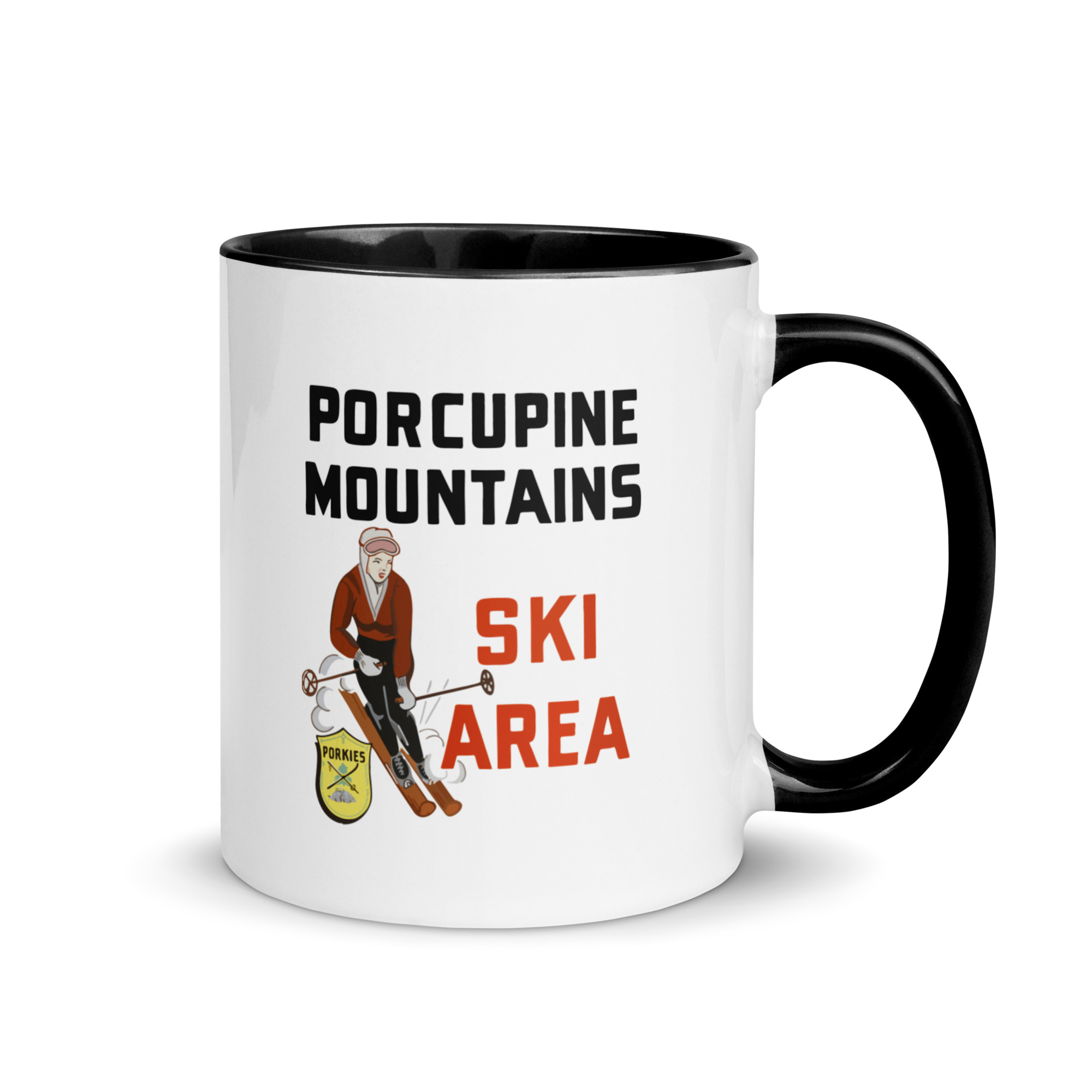Ski Da UP Porkies Sign Mug - Image 2